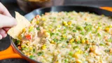 Cheesy corn dip for your chip-dipping needs