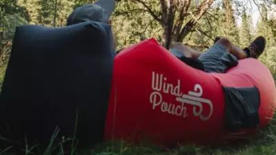 WindPouch portable hammock makes lounging easy