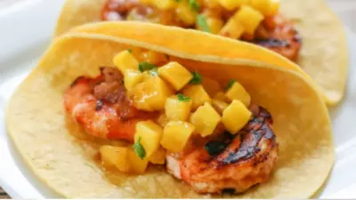 Stubb's BBQ Shrimp Tacos
