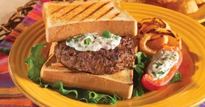 Char-Broil recipe for Jamaican jerk burgers