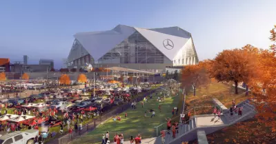 Cowboys-Falcons puts spotlight on Home Depot Backyard