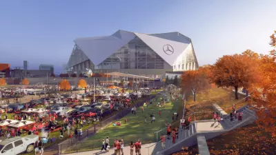 Cowboys-Falcons puts spotlight on Home Depot Backyard
