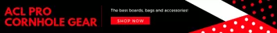 American Cornhole League Pro Gear Shop Banner 