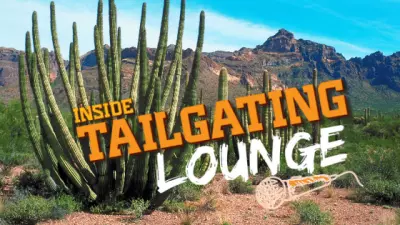 Inside Tailgating Lounge tour stop 3: sets up in the desert 18