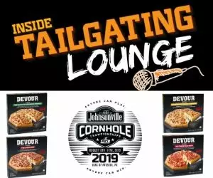 Pizza + cornhole = good times at ACL World Championships! 1 ITLACL Chamionships