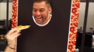 Pizza + cornhole = good times at ACL World Championships! 25
