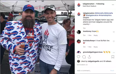 Concierge services help college football bowl tripping 4 Tailgate Nation IG1 min
