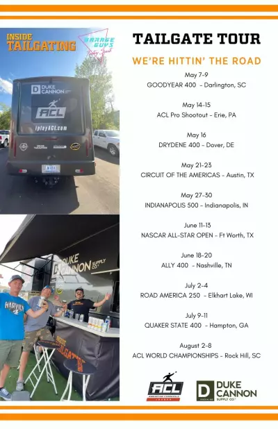 Tailgating COTA for the NASCAR EchoPark Texas Grand Prix 6 NASCAR Tailgate Tour 2021 schedule