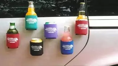Our Favorite Coozies That Will Ensure You Never Lose Your Beer Again 2 best tailgating equipment - magnetic coozies