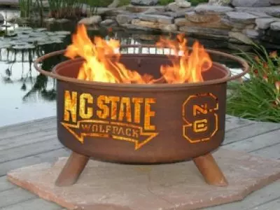 Our Master Guide To Backyard Fire Pits Perfect For Keeping You Warm At Your Fall Homegate 5 wolfpackfirepit 400x300 1