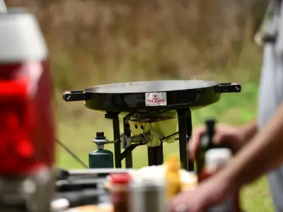 Our Picks For The Smallest, Most Portable Tailgating Grills 5 firedisc expands outdoor cooking options at home or on the go 800x600 1