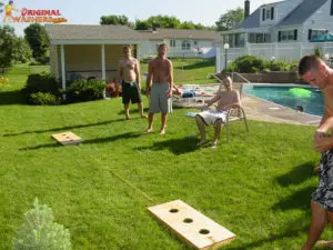 Our Favorite Backyard Tailgating Games For Homegating 14 washers pitching01 300x225 1