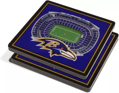 3D NFL Stadium Coasters