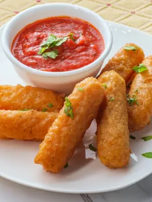 Game On! March Madness Drinks and Tasty Treats 2 Homemade Mozzarella Sticks