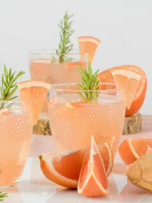 Bourbon Rosemary Punch