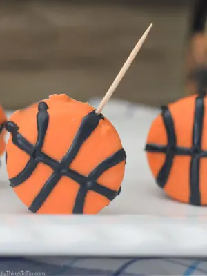Ten Appetizer Recipes For The Final Four 9 Oreo Cookie Basketballs