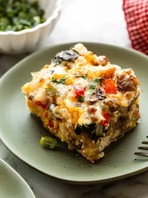 Ten Portable Make-Ahead Breakfast Recipes To Power Up Your Tailgate 6 Easy Breakfast Casserole Recipe - Sally's Baking Addiction