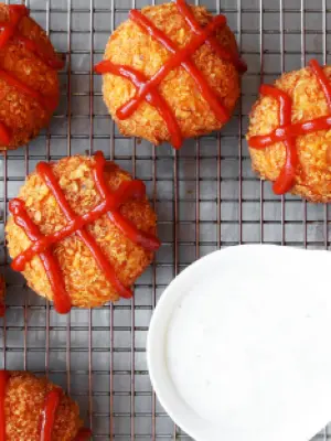 Ten Appetizer Recipes For The Final Four 8 Buffalo Potato Basketballs Recipe - Food.com